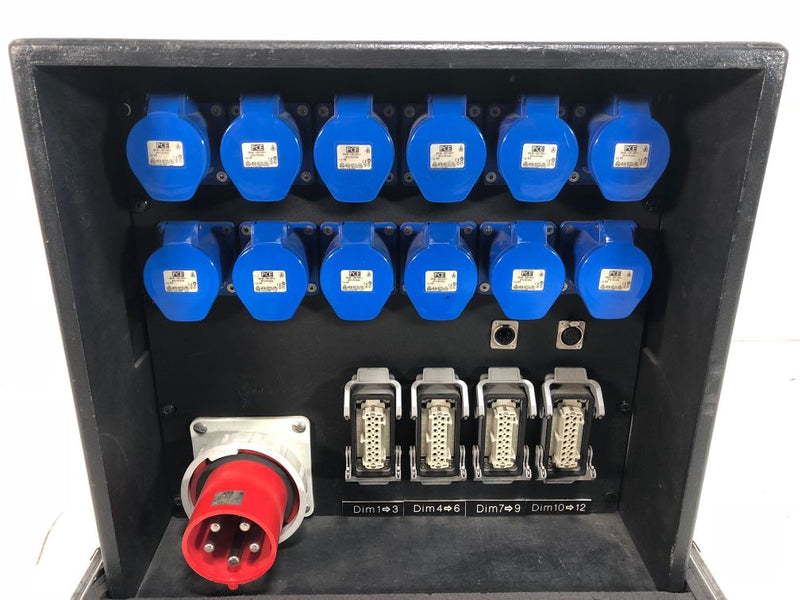 ADB 12 x 5 kW CEE 125A DMX Rack Dimmer – Touring