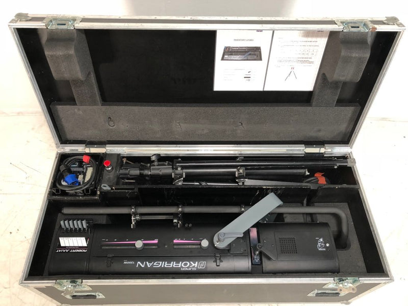 Robert Juliat Super Korrigan 1200 HMI Followspot Kit