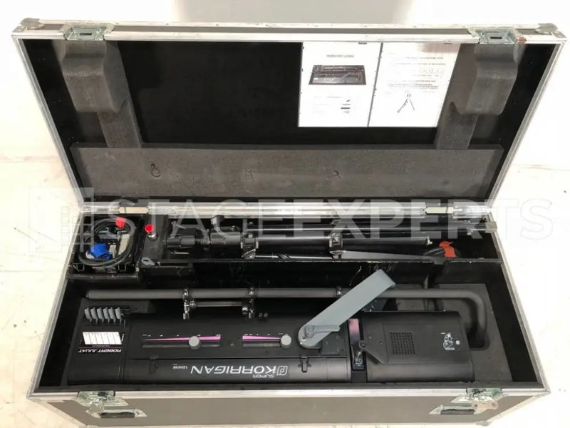 Robert Juliat Super Korrigan 1200 HMI Followspot Kit