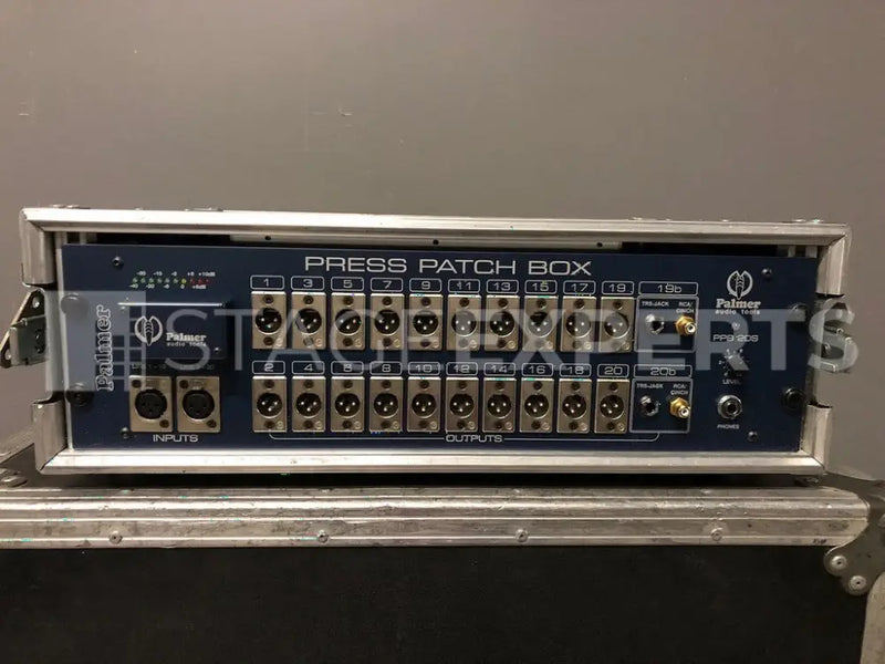 Palmer Press Patch Box 20 Stereo Press Splitter | Balanced Outputs