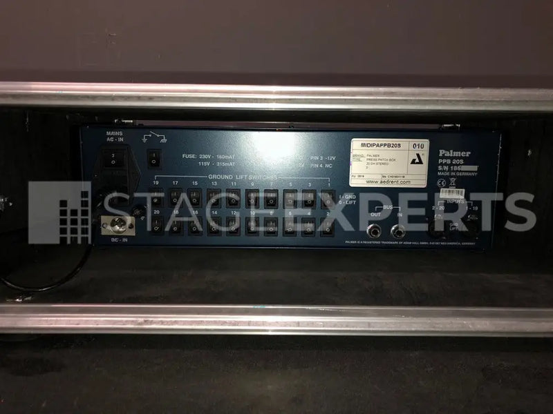 Palmer Press Patch Box 20 Stereo Press Splitter | Balanced Outputs