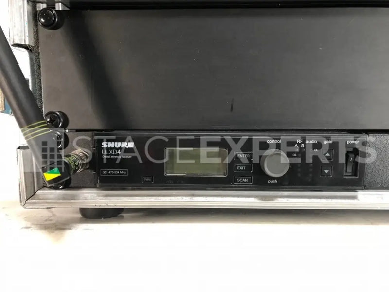 Shure ULX-D G51 Receiver (470–534 MHz) | Digital Wireless