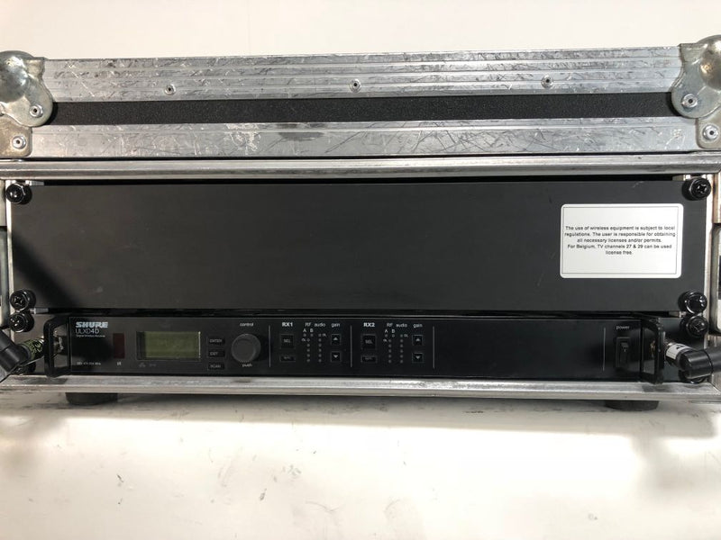 Shure ULX-D Dual Receiver G51 Digital Wireless 470–534 MHz