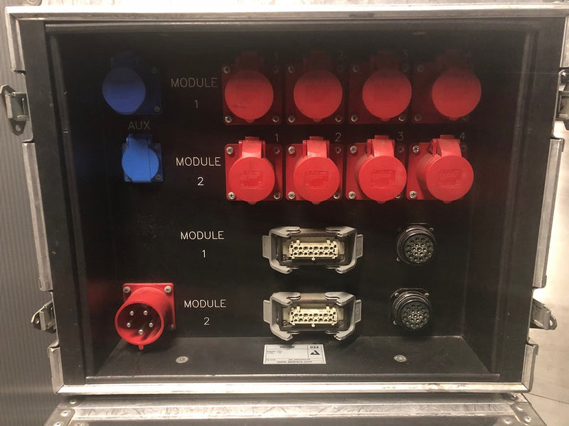AED 8‑Way Hoist Controller – CEE 32A Inlet, Rig Control