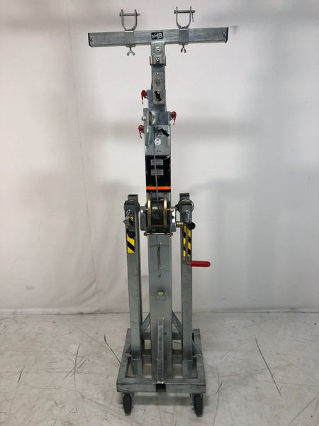 VMB TE-074PRO Telescopic Lift, 230 kg, 5.35 m Reach, Silver