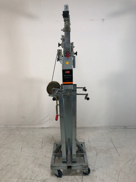 VMB TE-074PRO Telescopic Lift, 230 kg, 5.35 m Reach, Silver
