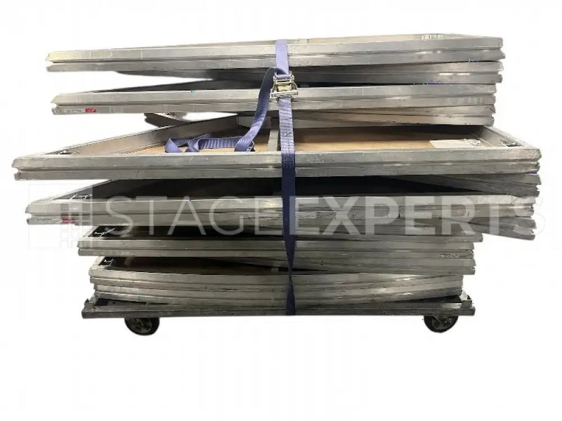 PROLYTE Round Stage 10 m – 14 Cuts Curved Deck Sections
