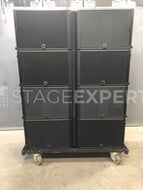 L-Acoustics K1 – 4 Line Array Cabinets, Dolly & Cover