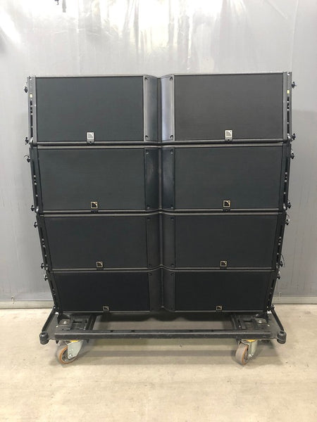 L-Acoustics K2 4-Box Line Array with Dolly and Covers