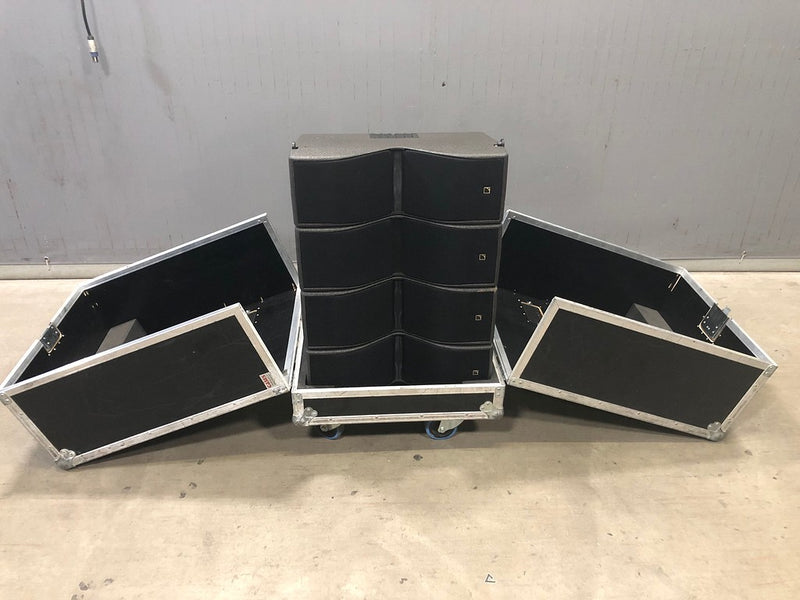 L-Acoustics Kiva II 4-Cabinet Line Array with Flight Case