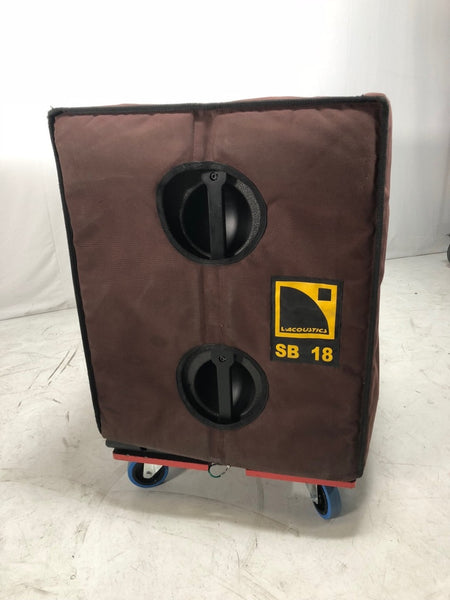 L-Acoustics SB18 18-inch Subwoofer with Cover & Dolly