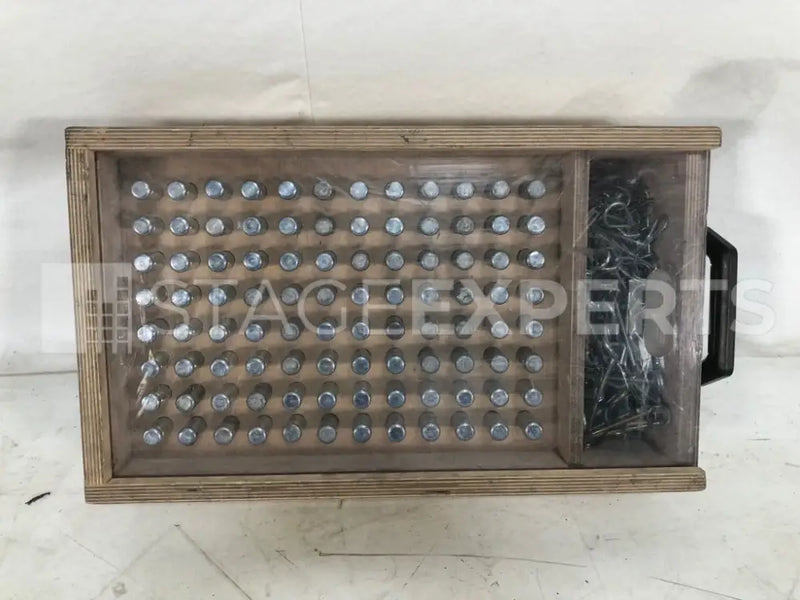 NEXT TRUSS NC2 Case with 96 Pins & R-Clips Hardware Kit