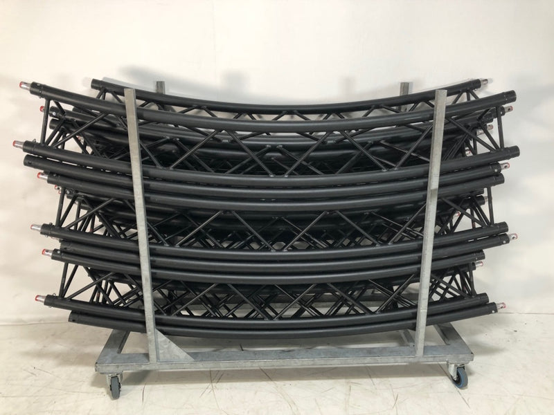 PROLYTE X30D Circle Truss, 8 m Ring (12 Sections), Black