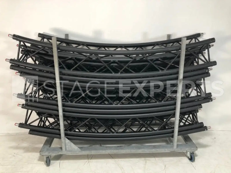 PROLYTE X30D Circle Truss, 8 m Ring (12 Sections), Black