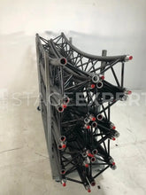 Load image into Gallery viewer, PROLYTE X-30 D Circle Truss 9 m, 12 Cuts – Black, with Dolly

