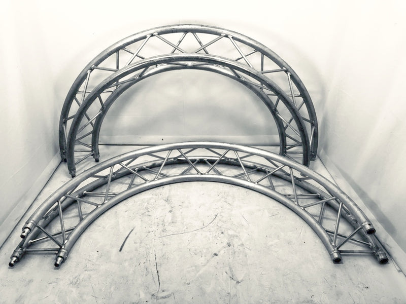 PROLYTE X-30D 2 m Circle Truss – Two-Piece Aluminium Ring