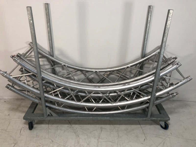 PROLYTE X30D 3 m Circle Truss Set – 4‑Cut with Dolly