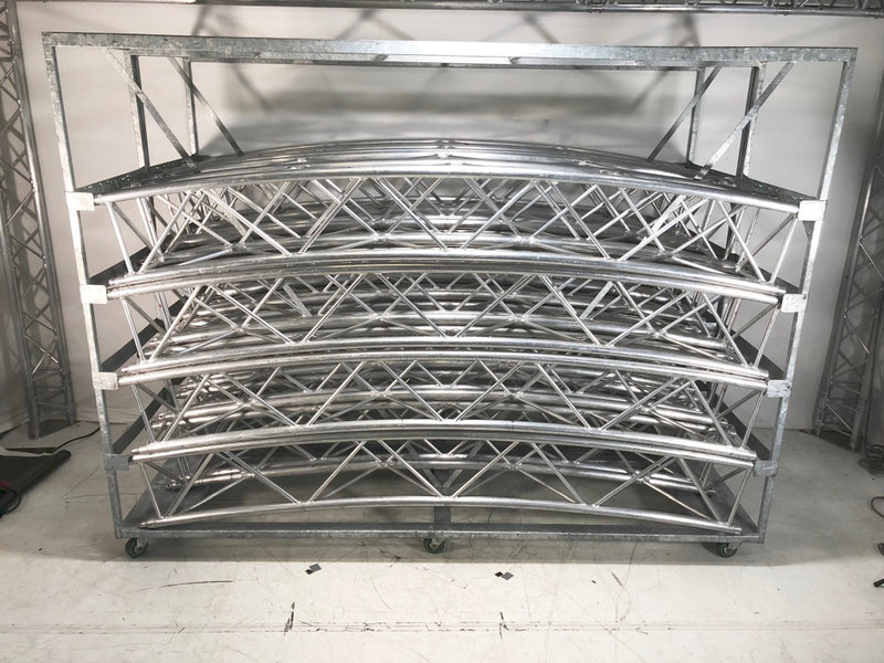 Prolyte H-40 V 15 m Circle Truss Set – 16 Cuts with Dollies