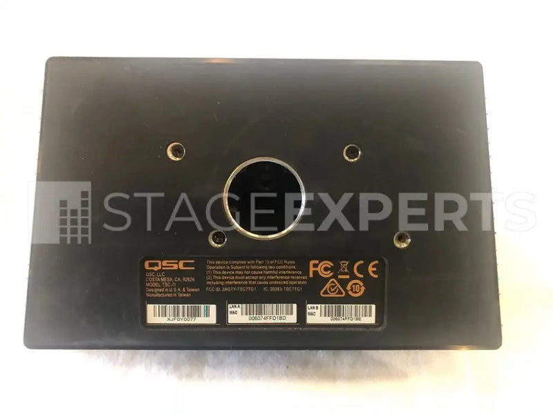 QSC TSC-7T 7-inch Tabletop Touchscreen Controller | Q-SYS