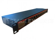 Load image into Gallery viewer, Swisson XPD-28-5R DMX/RDM 2-in 8-out Splitter Rack with 5-pin XLR
