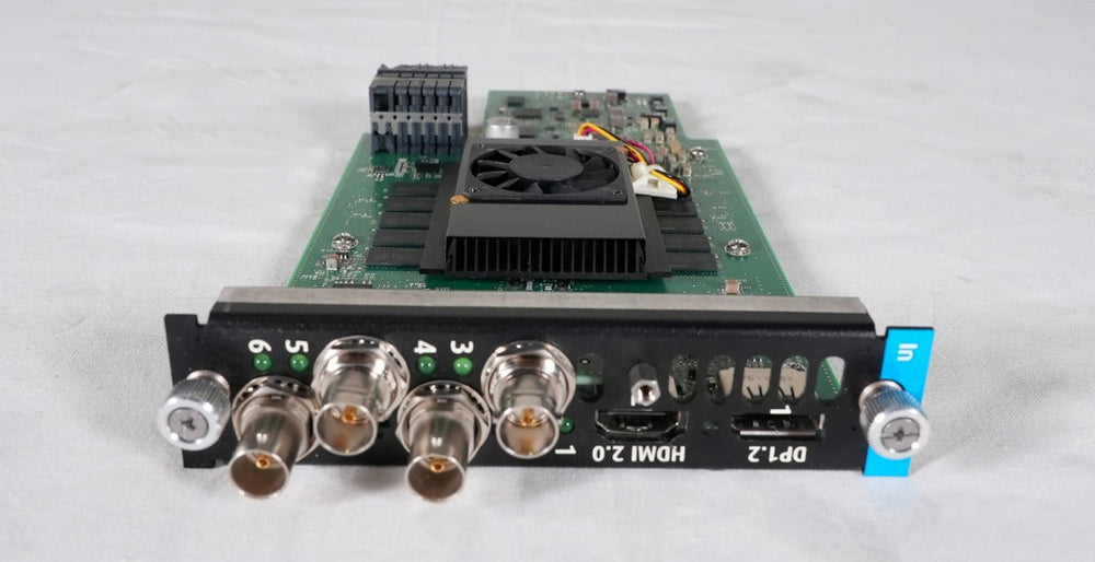 Barco Event Master Tri Combo Card – 4K60 I/O for Event Master