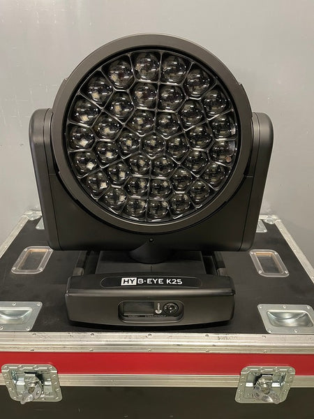Clay Paky HY B-EYE K25 Moving Head Wash/FX, Pixel Control