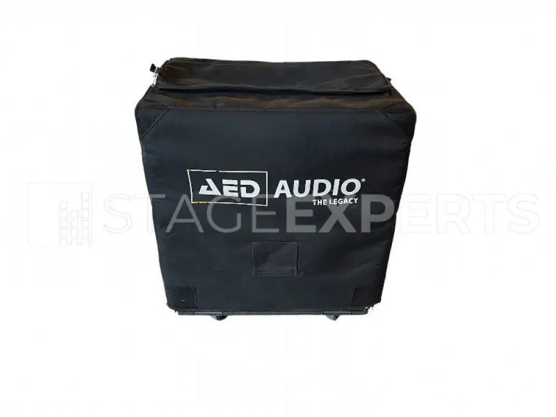 AED Audio SOLID15 Subwoofer with Cover & Dolly - 15-inch, 1.8kW