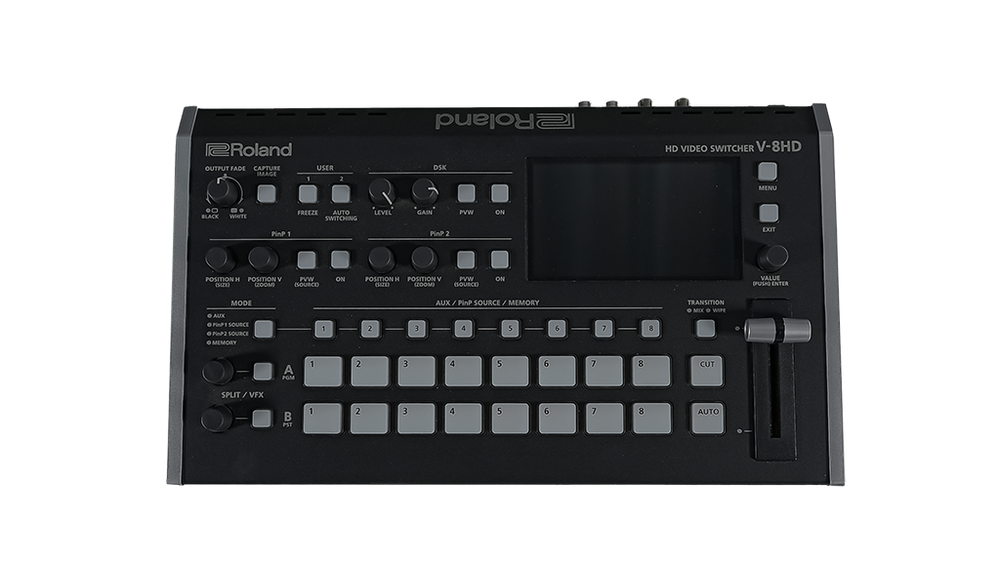 Roland V‑8HD HDMI Switcher – 8‑Input Presentation Mixer