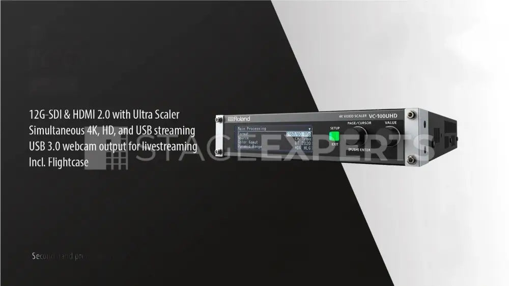 Roland VC-100UHD 12G-SDI/HDMI Ultra Scaler & Converter