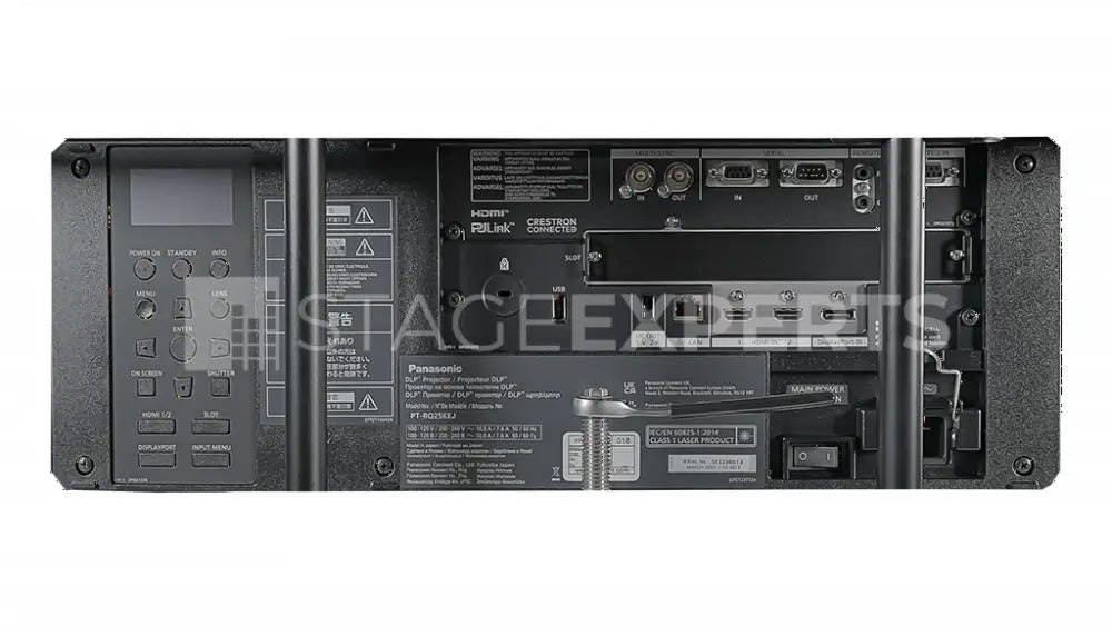 Panasonic PT‑RQ25 20,000‑Lumen 4K+ 3‑Chip DLP Projector