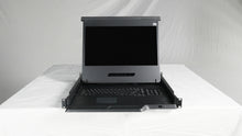 Load image into Gallery viewer, Austin Hughes F117E-US 1U 17in FHD LCD Keyboard Drawer
