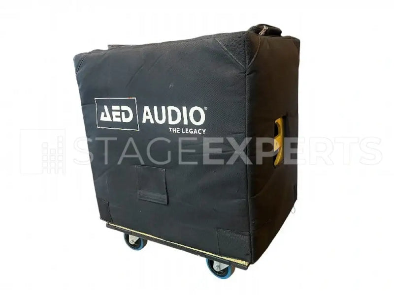 AED Audio SOLID15 1800W Subwoofer, Yellow Sand Finish – 15-inch