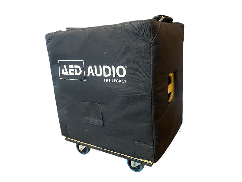AED Audio SOLID28 Powered Subwoofer – Yellow Sand Finish