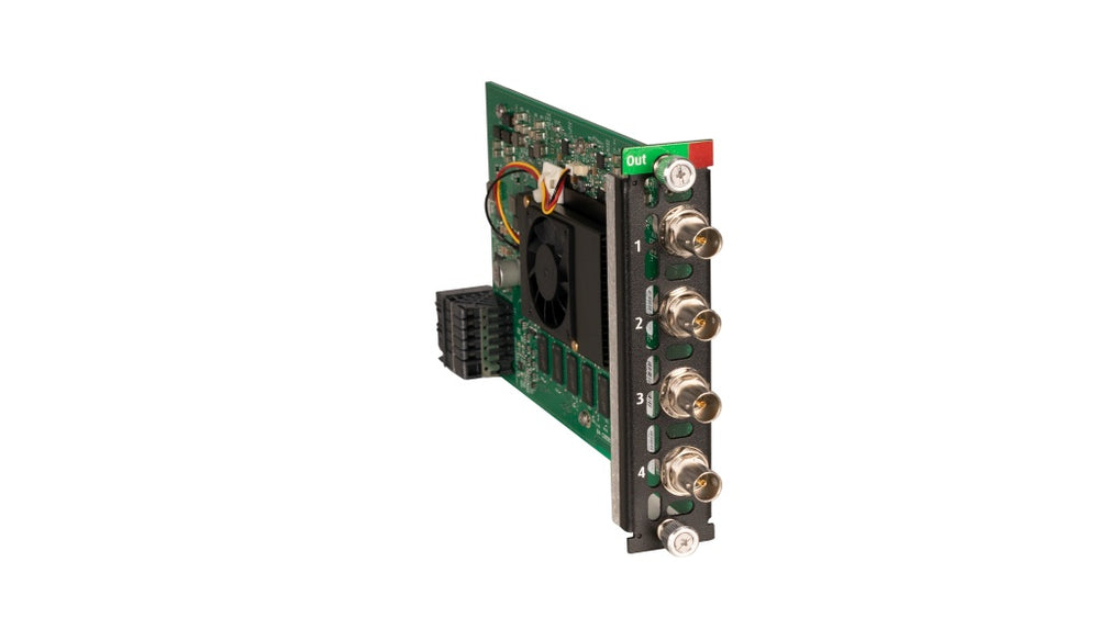 Barco E2/S3/EX 3G‑SDI Output Card – Quad 1080p/4K60 SDI