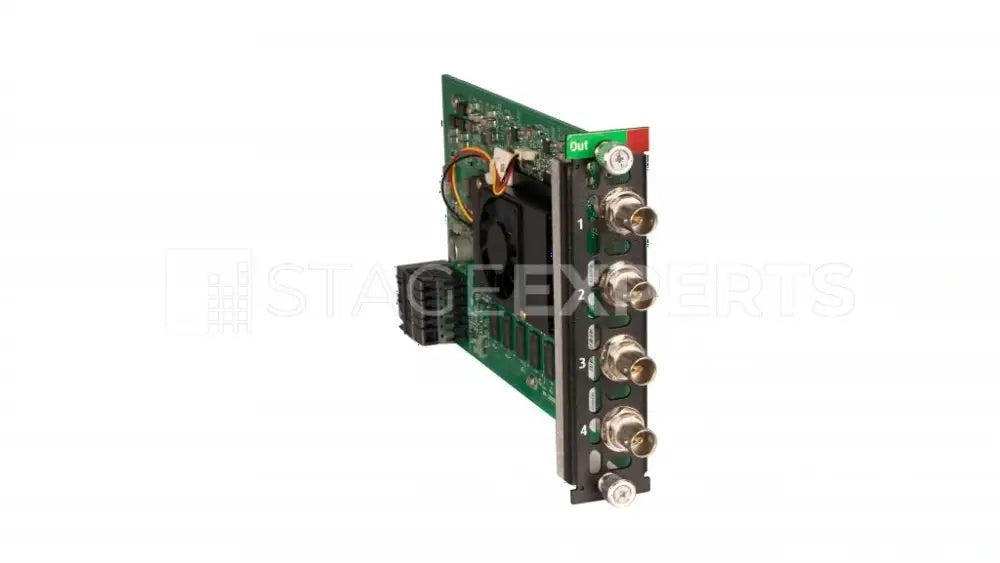 Barco E2/S3/EX 3G‑SDI Output Card – Quad 1080p/4K60