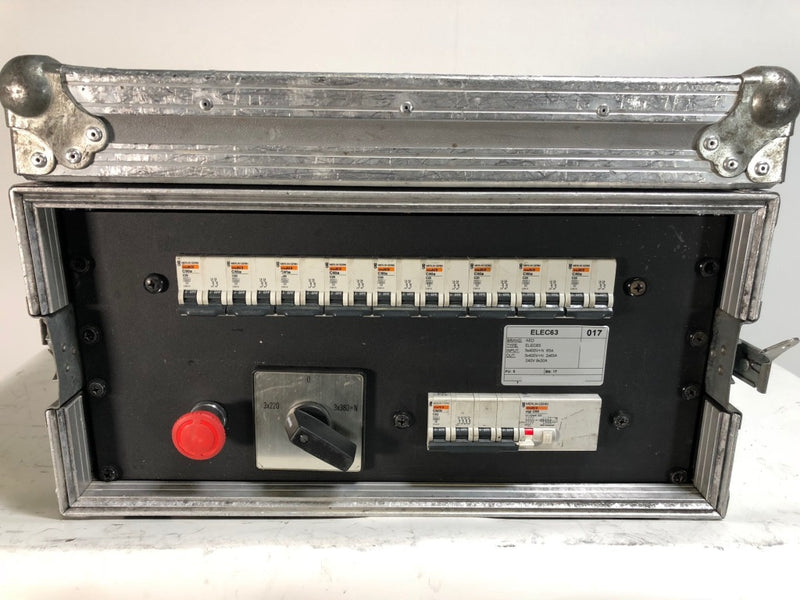 AED PSU CEE 63A Power Distributor – Schuko & Harting
