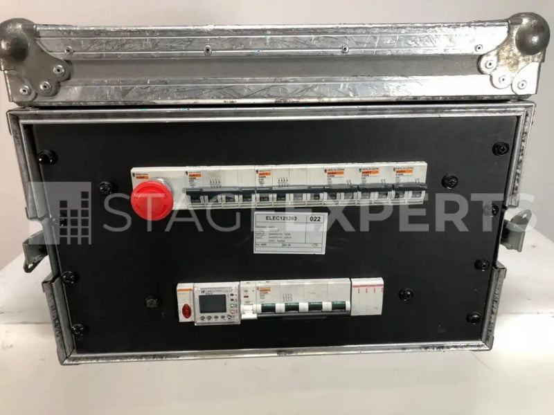 AED PSU CEE 125A Power Distro with Case | 63A/16A/Schuko