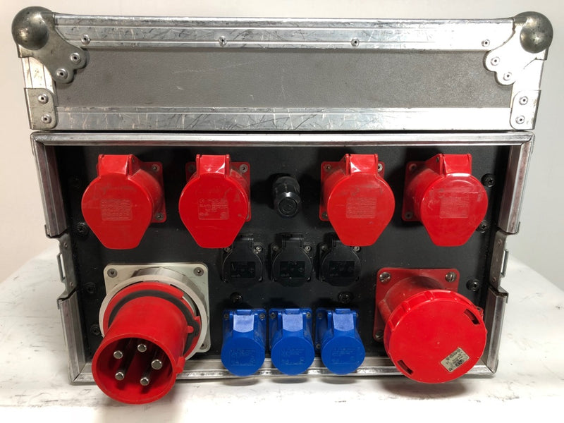 AED PSU CEE 125A Mains Distro – 63A/32A/16A + Schuko Outputs