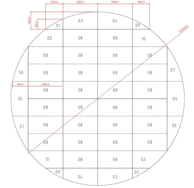 PROLYTE Round Stage 10m Circular Deck Set – 18 Sections