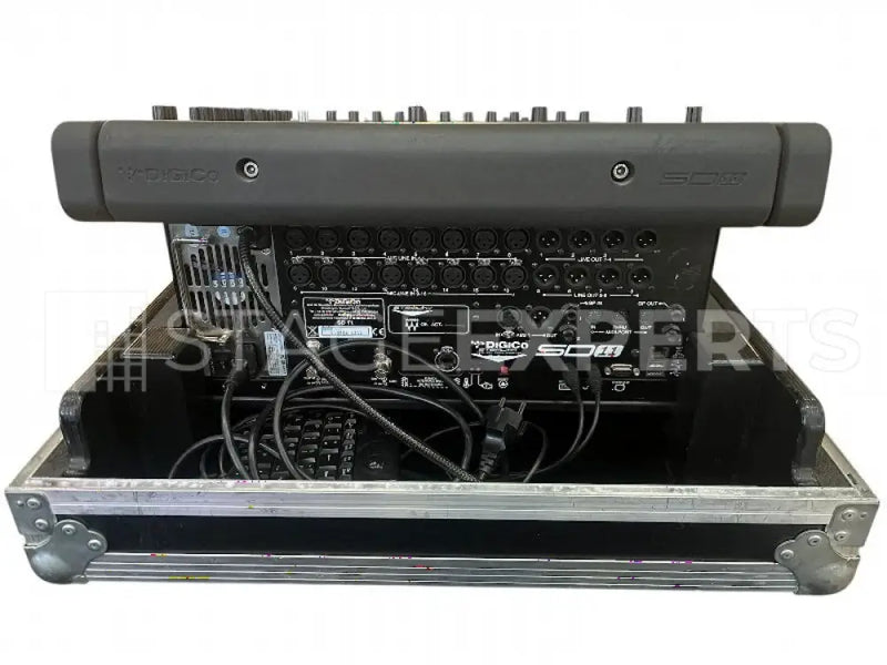DiGiCo SD11 MADI Digital Mixer with Flight Case – 48‑ch