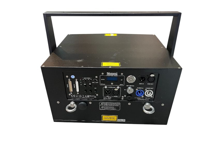 BeamZ Phantom 9000 RGB 9W Laser, ILDA/DMX Control, Professional
