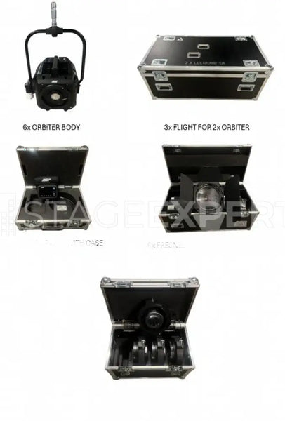 ARRI Orbiter Set 01 – Six LED Fixtures with Fresnel Optics
