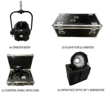 Load image into Gallery viewer, ARRI Orbiter Set 04 – 4 Bodies, Panel &amp; 30° Optic
