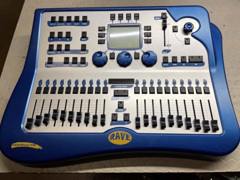 Compulite Rave Lighting Console – Professional Control