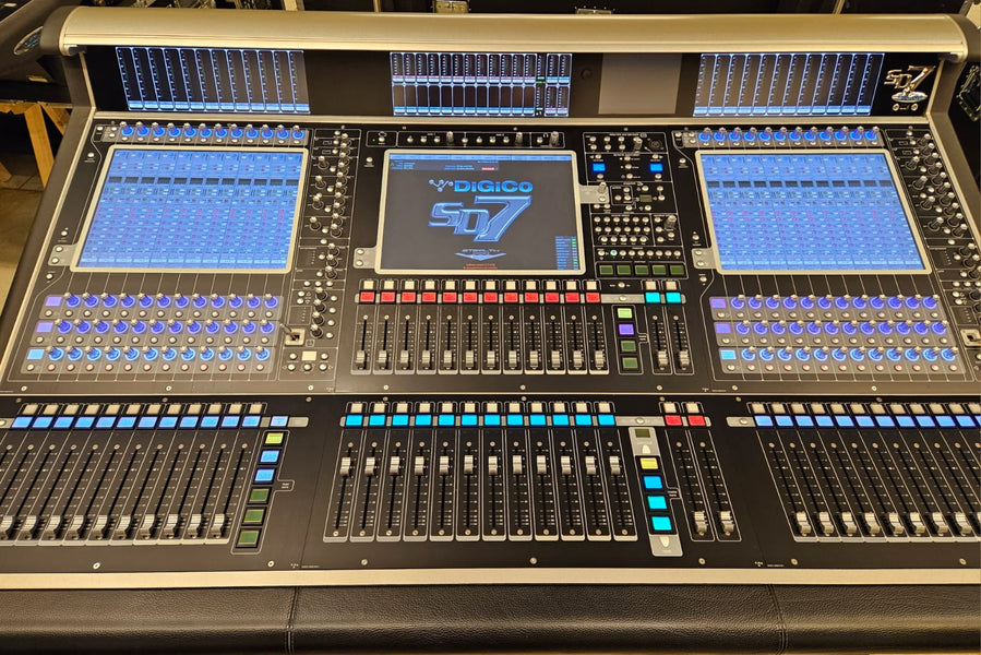 DiGiCo SD7 Digital Mixing Console Set with Engine (2015)