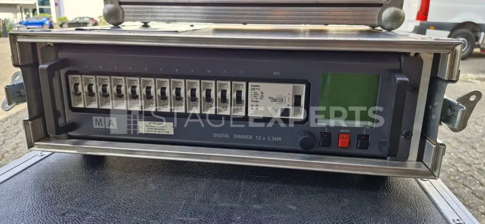 MA Lighting Digital Dimmer 12x 2.3kW, 32A, 3U Rack