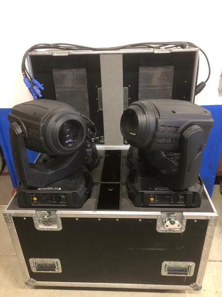 Robe Pointe set with quad case, clamps & cables