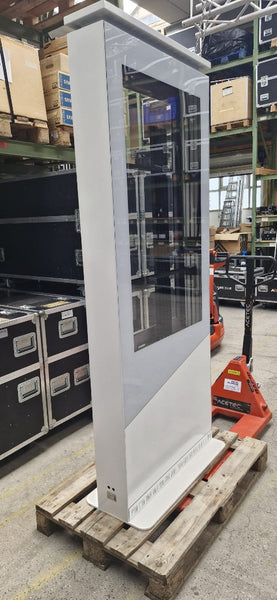 Cletech X01 55-inch Double-Sided Indoor Touch Kiosk Enclosure