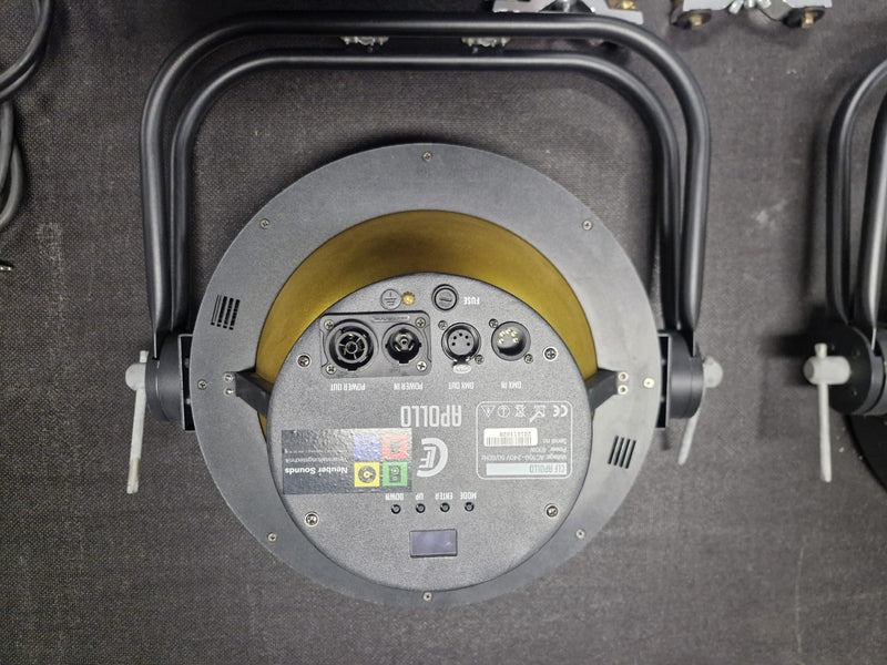 CLF Apollo Pair with Wickinger Case – LED Moving Wash