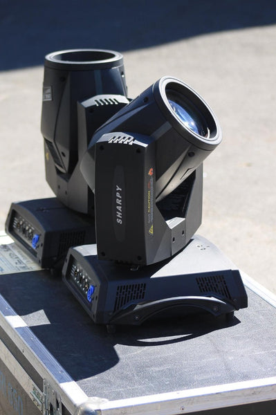 Clay Paky Sharpy Beam Moving Head with Amptown Case - Tour-Ready
